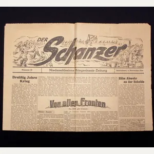 (Newspaper) Der Schanzer -Niederschlesiens Kriegseinsatz-Zeitung (1944)