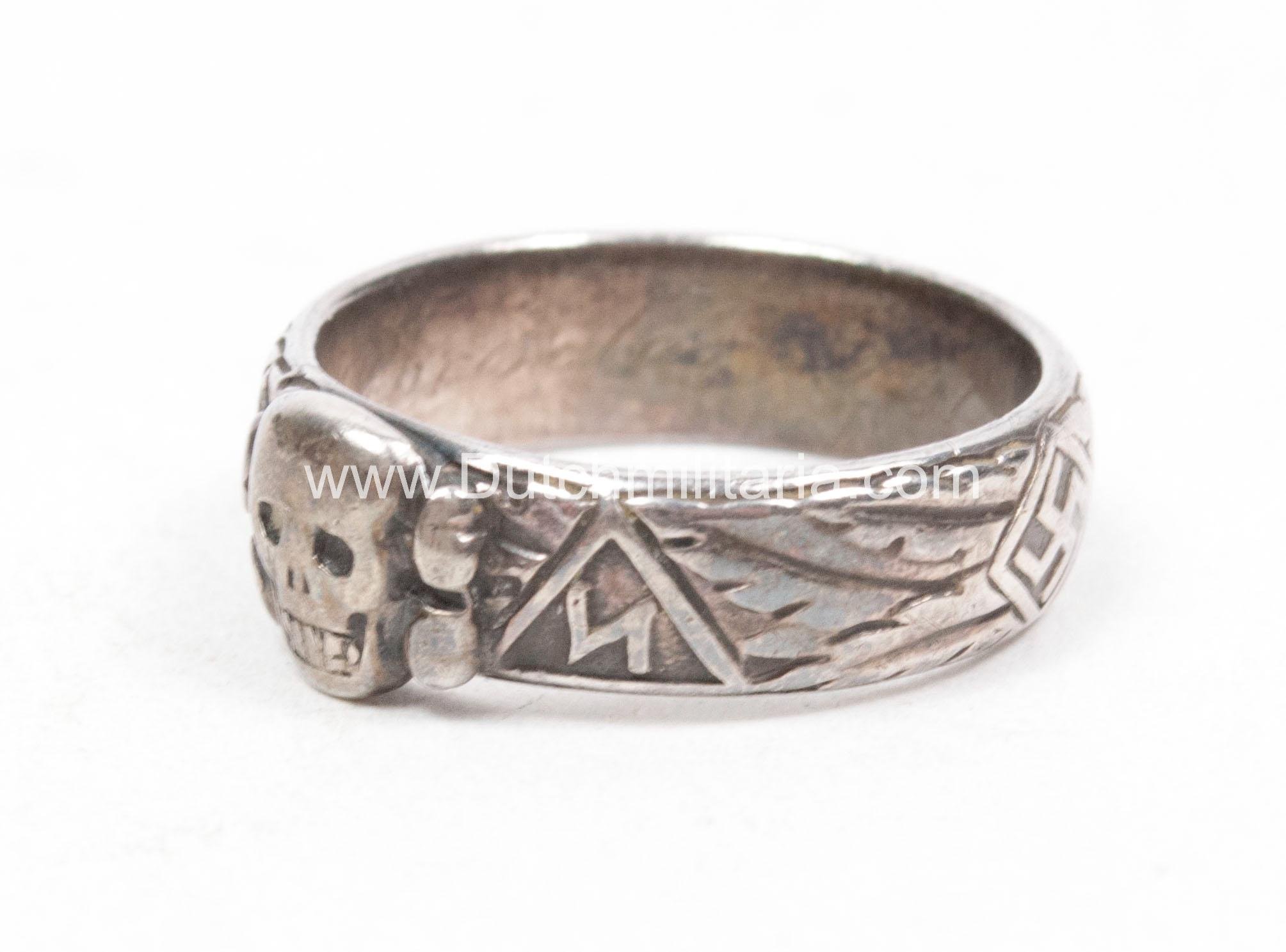 SS Totenkopfring / Ehrenring – rare — image 12