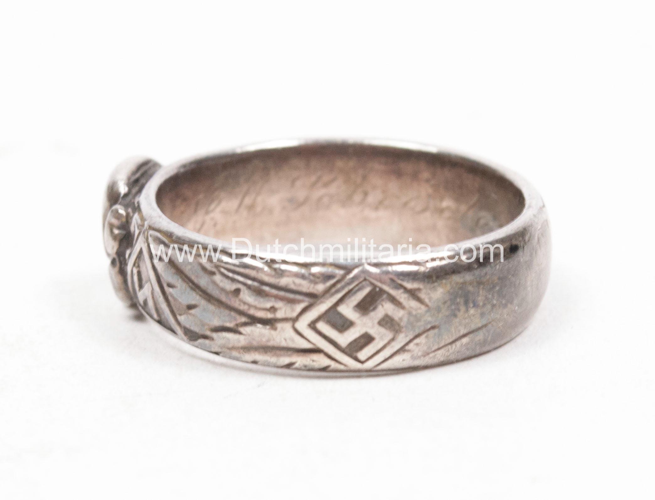 SS Totenkopfring / Ehrenring – rare — image 13