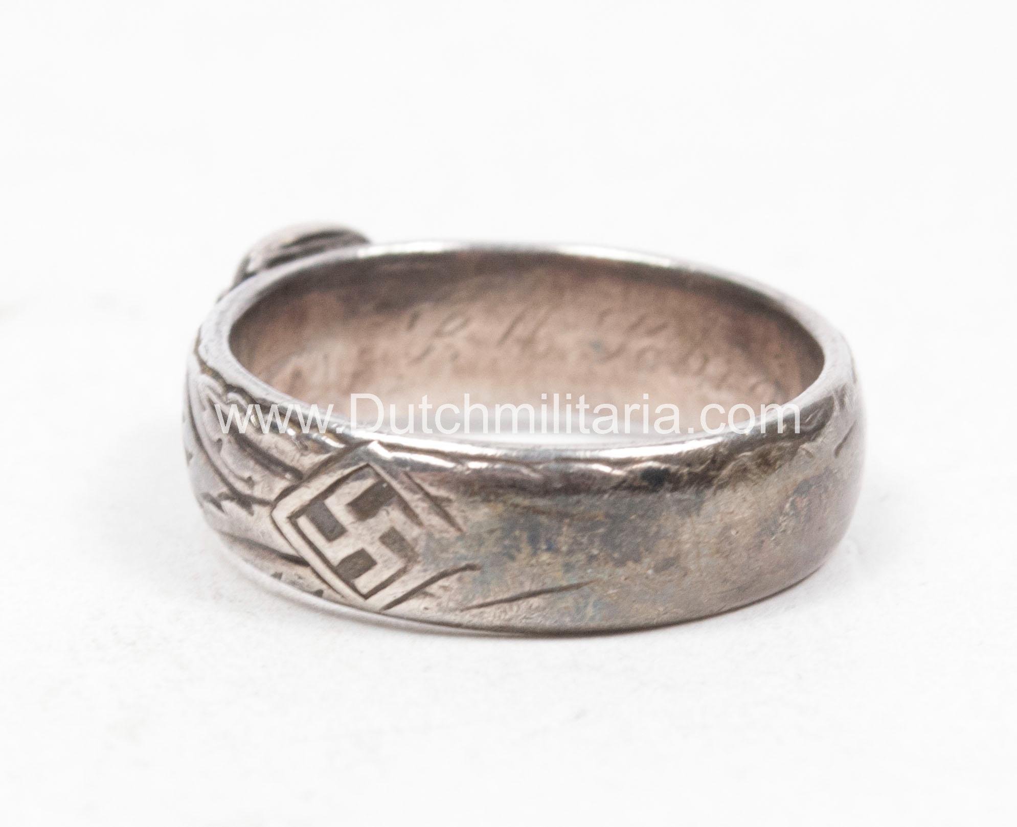 SS Totenkopfring / Ehrenring – rare — image 14