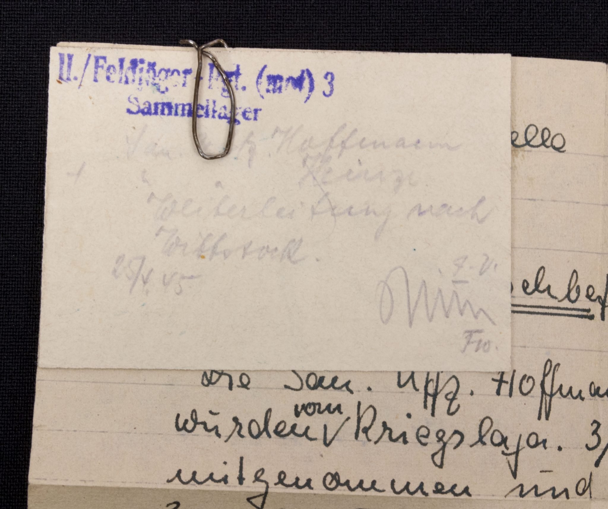 Soldbuch Sanitäts Unteroffizier 5/San. Ers. Abt.3-183-A Güben — image 27