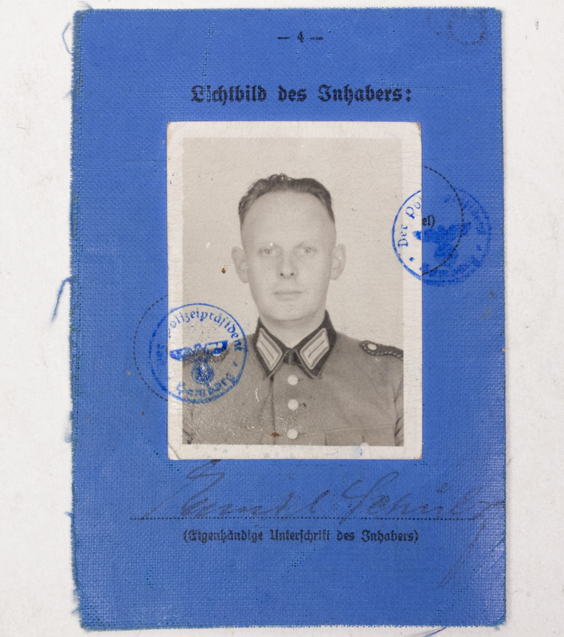 Polizei Dienstausweis -Schutzpolizei Hamburg — image 4