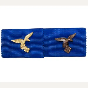 Luftwaffe (LW) Dienstauszeichnung 12 + 4 Jahre double ribbon