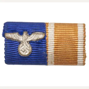 Wehrmacht (Heer) Dienstauszeichnung 4 Jahre + Westwall double ribbon