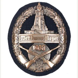 Kyffhäuserbund Wettkampfsieger 1938 arm-shield