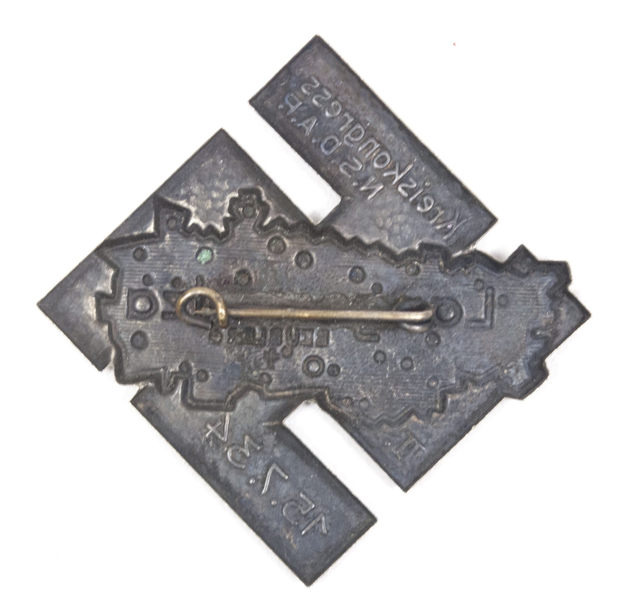 Kreiskongress N.S.D.A.P. Langensalza 15.7.34 abzeichen — image 2