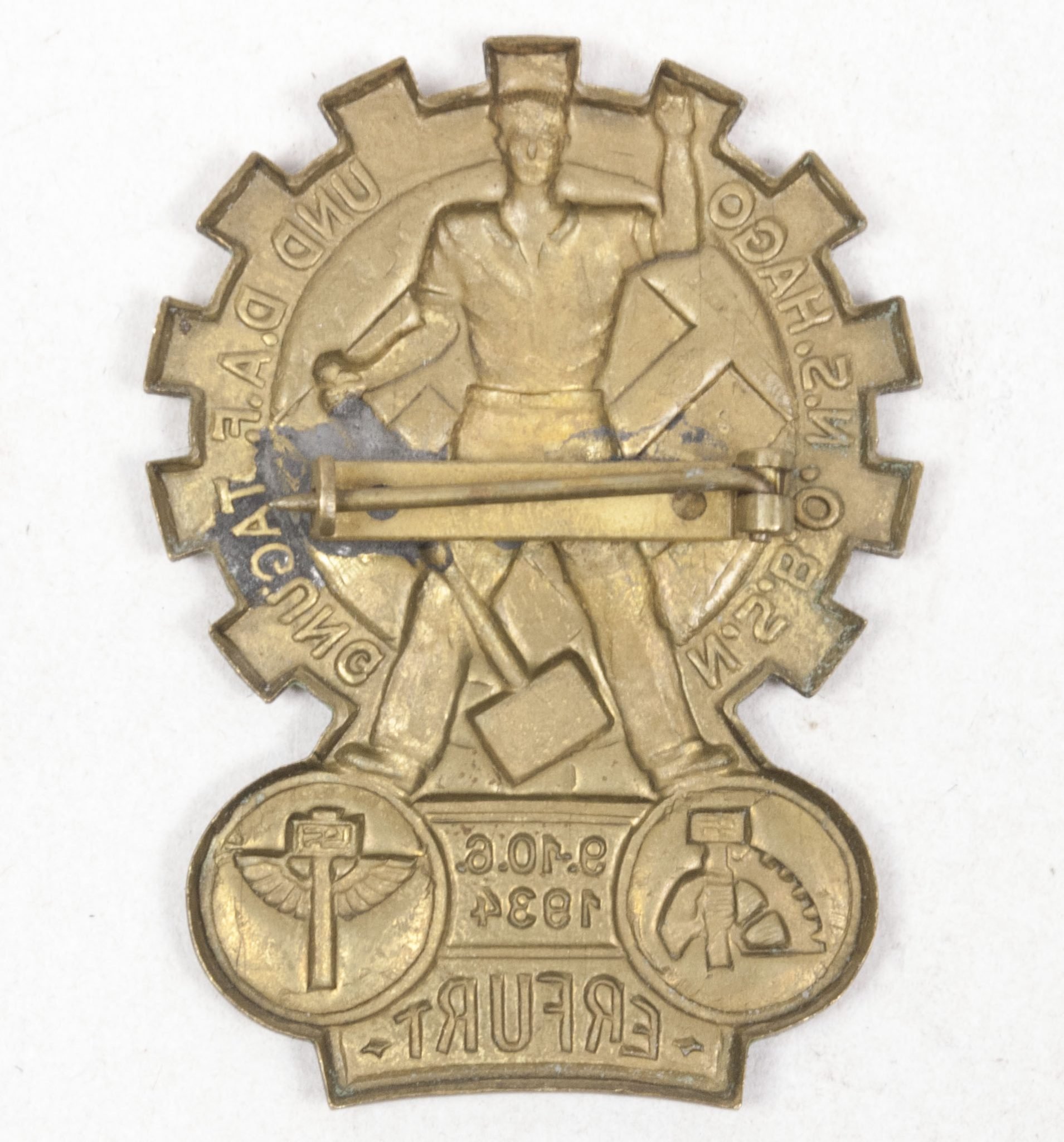 N.S.B.O. N.S.Hago und D.A.F. Tagung 9.10.6.1934 Erfurt — image 2