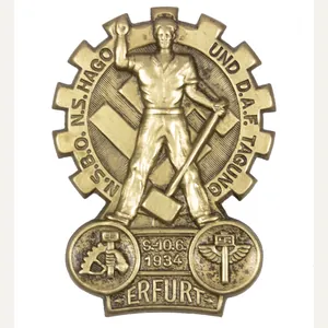 N.S.B.O. N.S.Hago und D.A.F. Tagung 9.10.6.1934 Erfurt