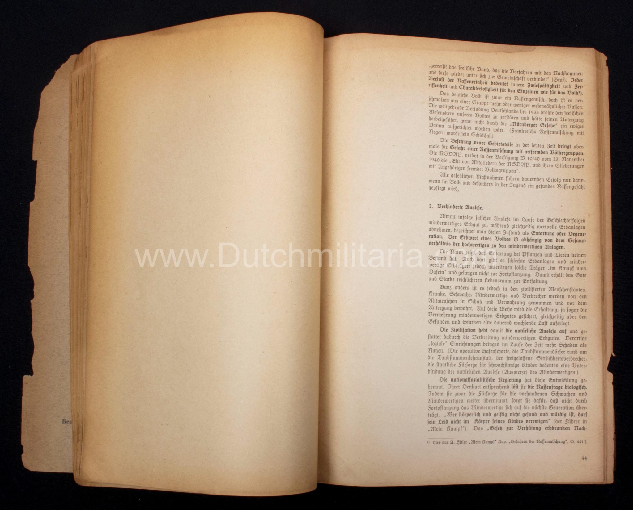 (Book) SS – Der Chef der Sicherheitspolizei und des SD – Der Rassegedanke und seine gesetzliche Gestaltung (1940) – EXTREMELY RARE!!! — image 46