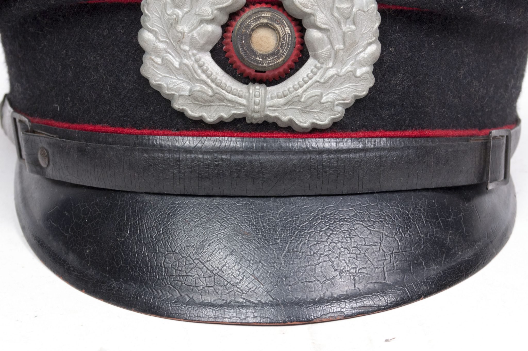 WWII Dutch 'Staatsbrandweerpolitie' / State Fire Police Department 'Holland' visor cap – Extremely rare — image 10