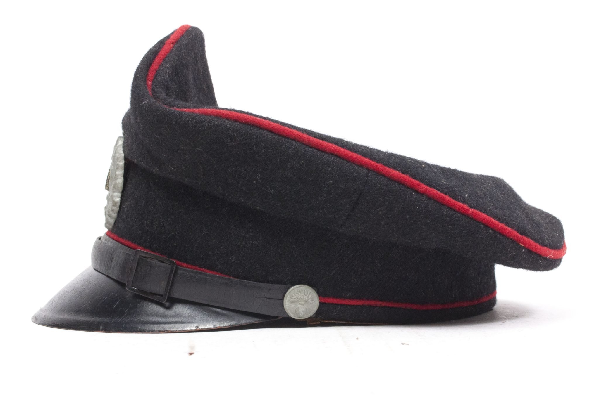 WWII Dutch 'Staatsbrandweerpolitie' / State Fire Police Department 'Holland' visor cap – Extremely rare — image 11