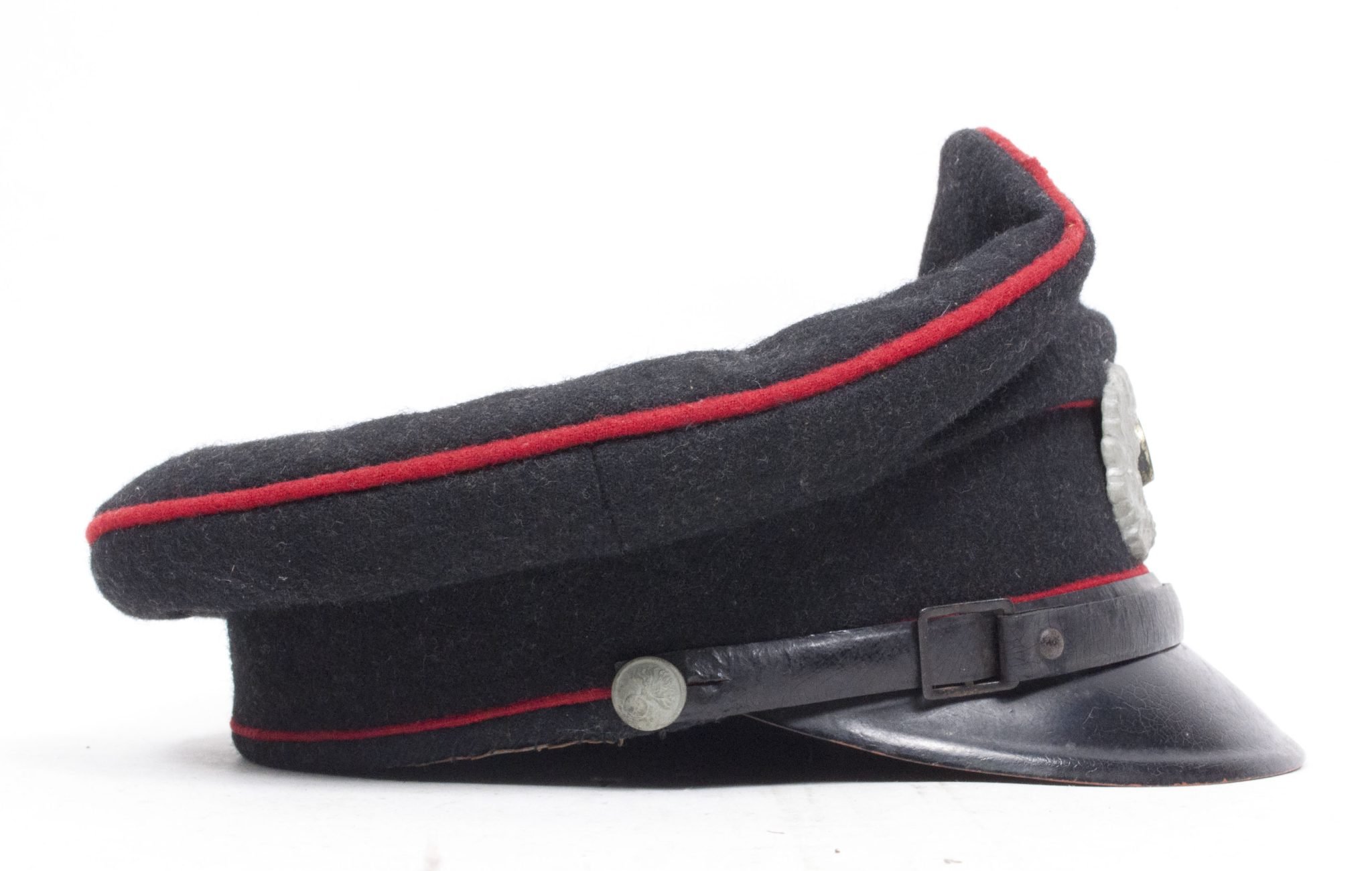 WWII Dutch 'Staatsbrandweerpolitie' / State Fire Police Department 'Holland' visor cap – Extremely rare — image 17