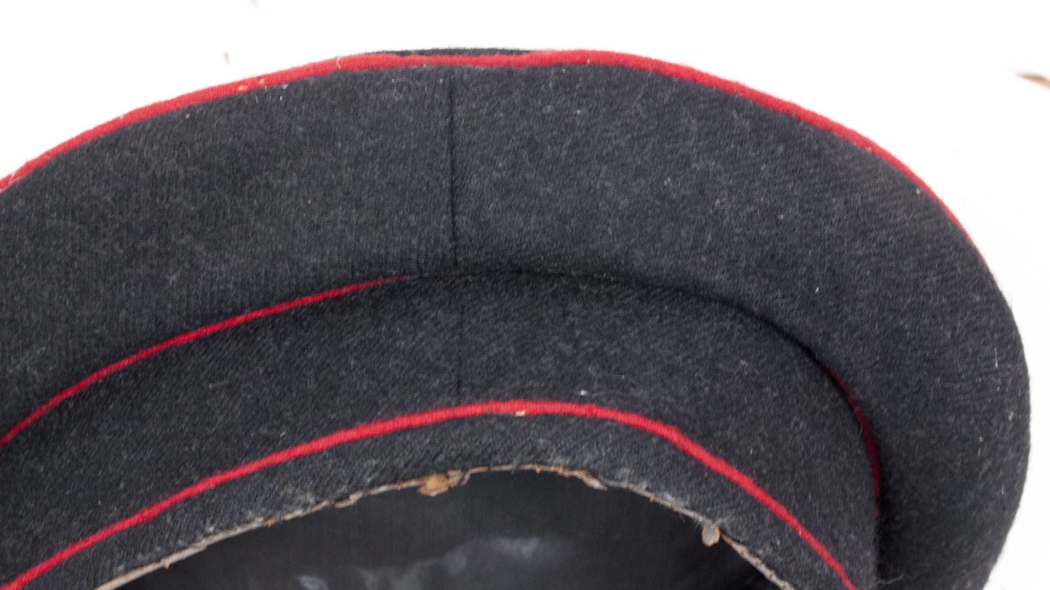WWII Dutch 'Staatsbrandweerpolitie' / State Fire Police Department 'Holland' visor cap – Extremely rare — image 21