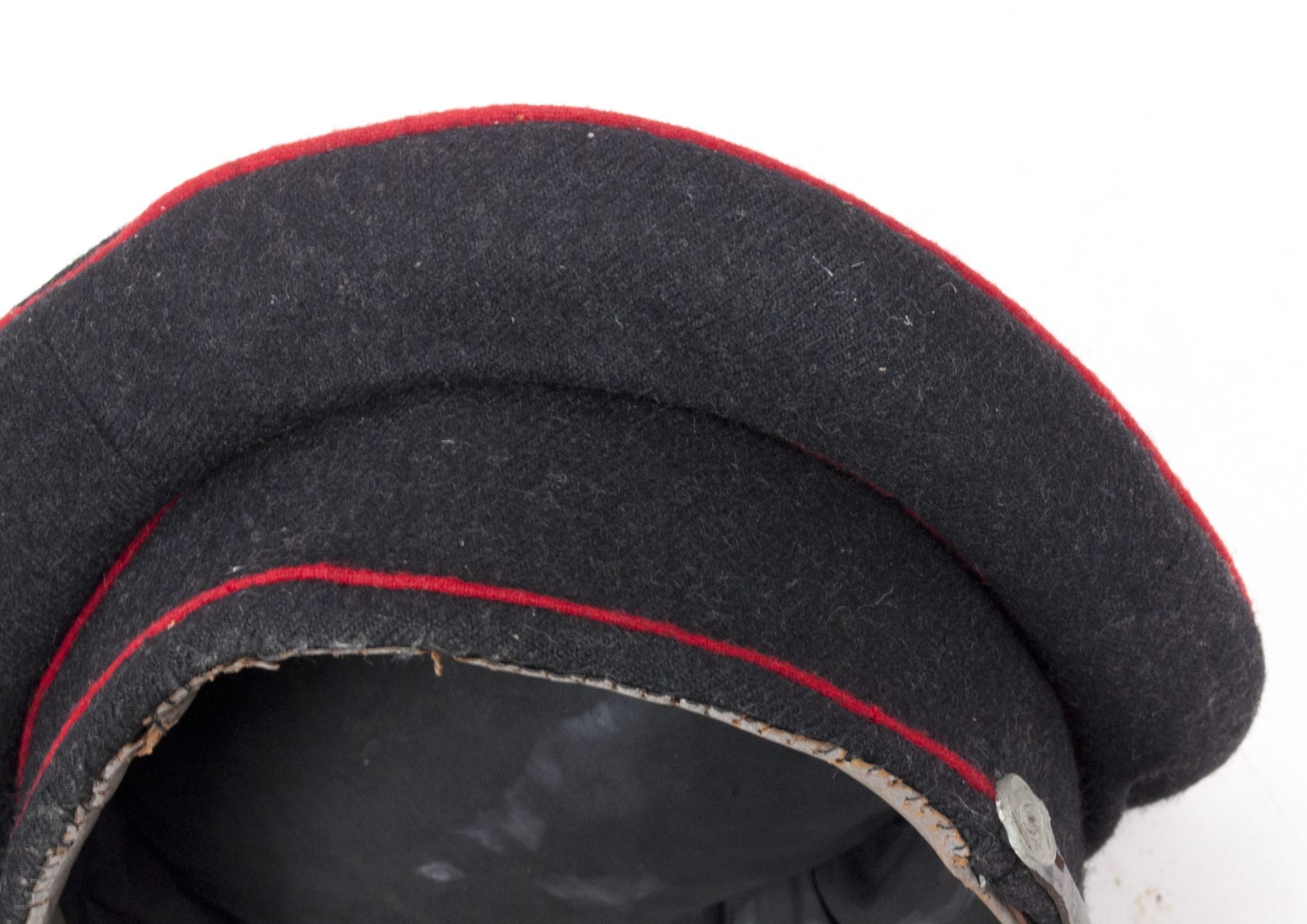 WWII Dutch 'Staatsbrandweerpolitie' / State Fire Police Department 'Holland' visor cap – Extremely rare — image 22