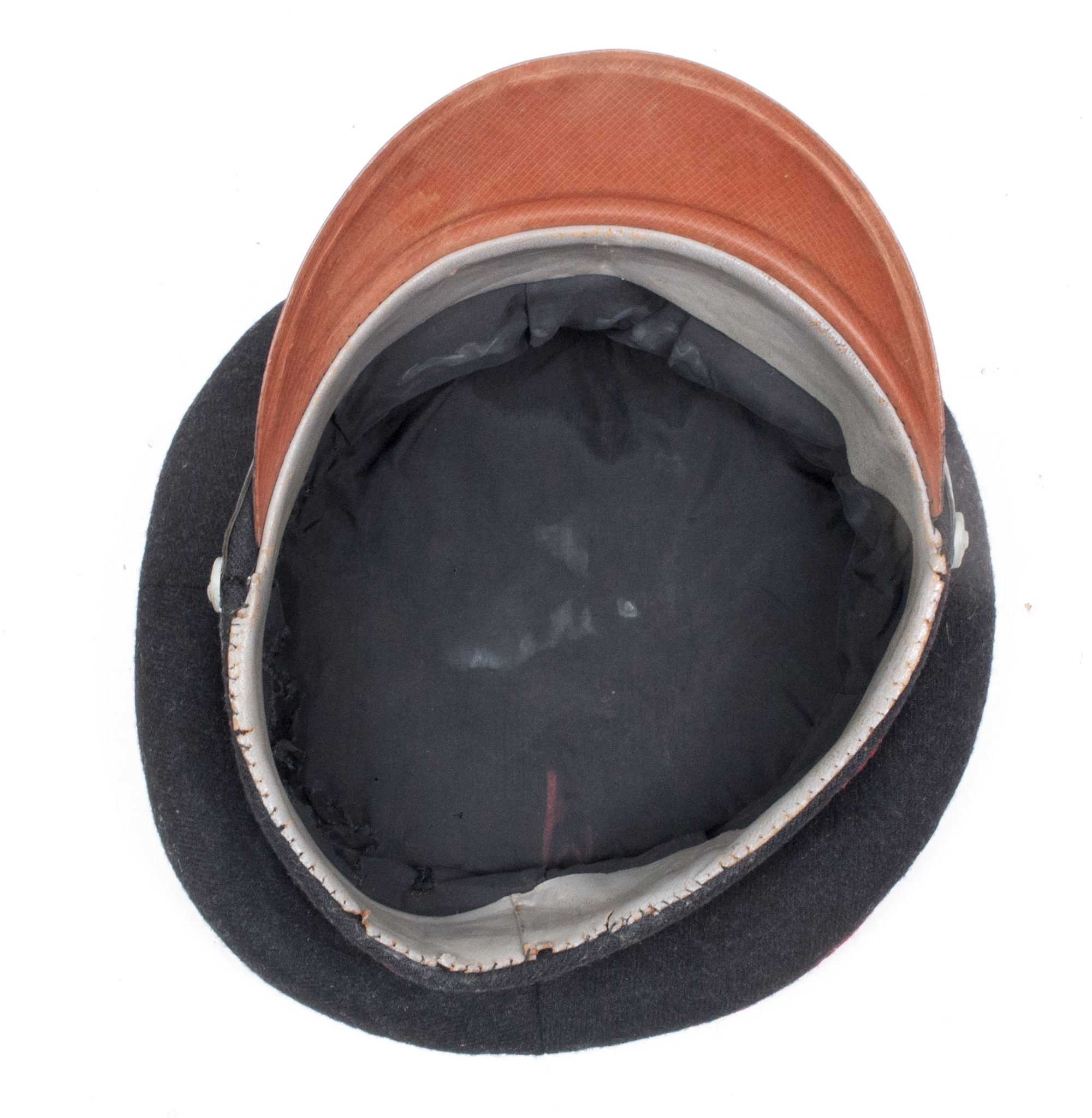 WWII Dutch 'Staatsbrandweerpolitie' / State Fire Police Department 'Holland' visor cap – Extremely rare — image 24