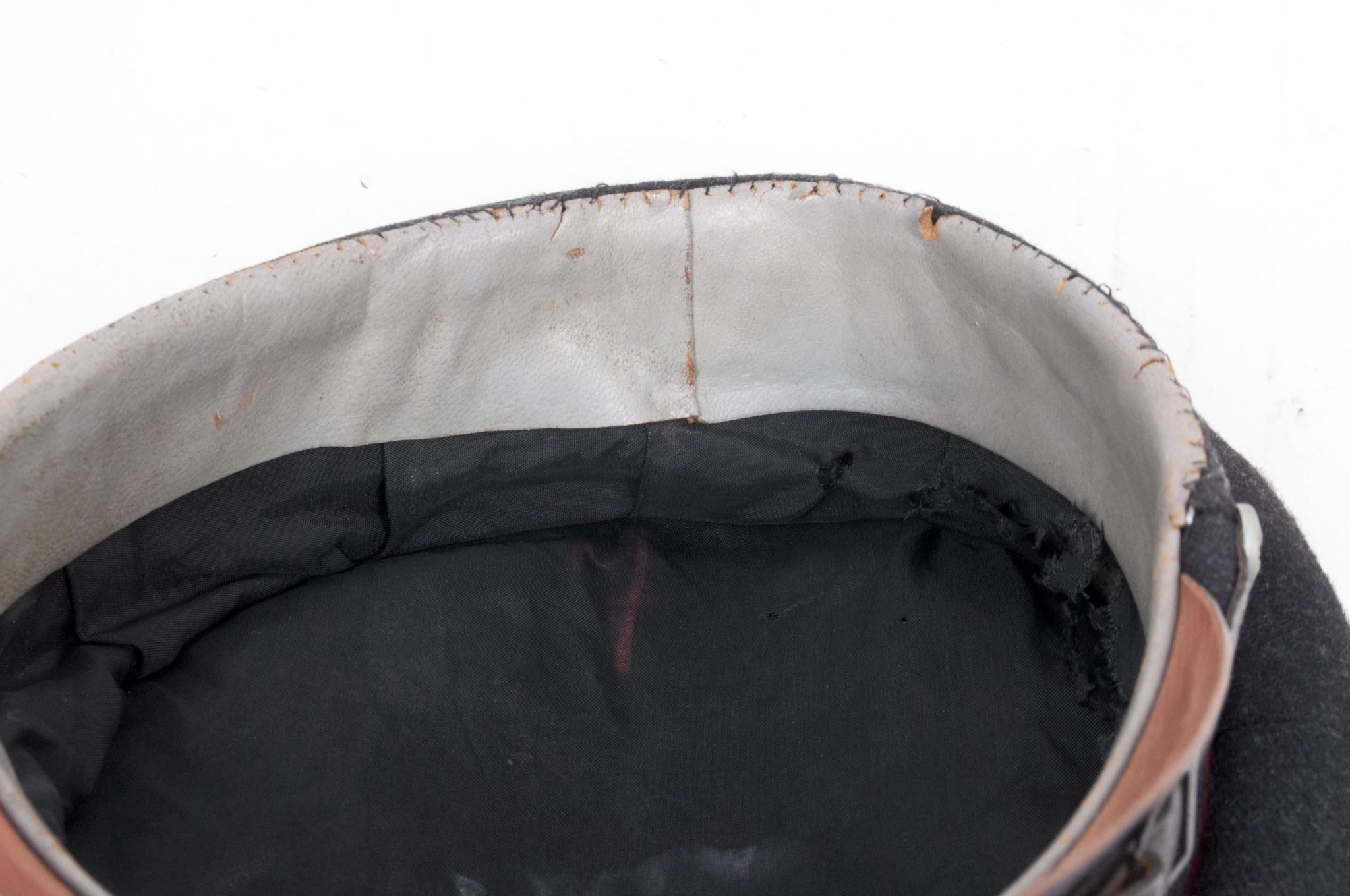 WWII Dutch 'Staatsbrandweerpolitie' / State Fire Police Department 'Holland' visor cap – Extremely rare — image 33