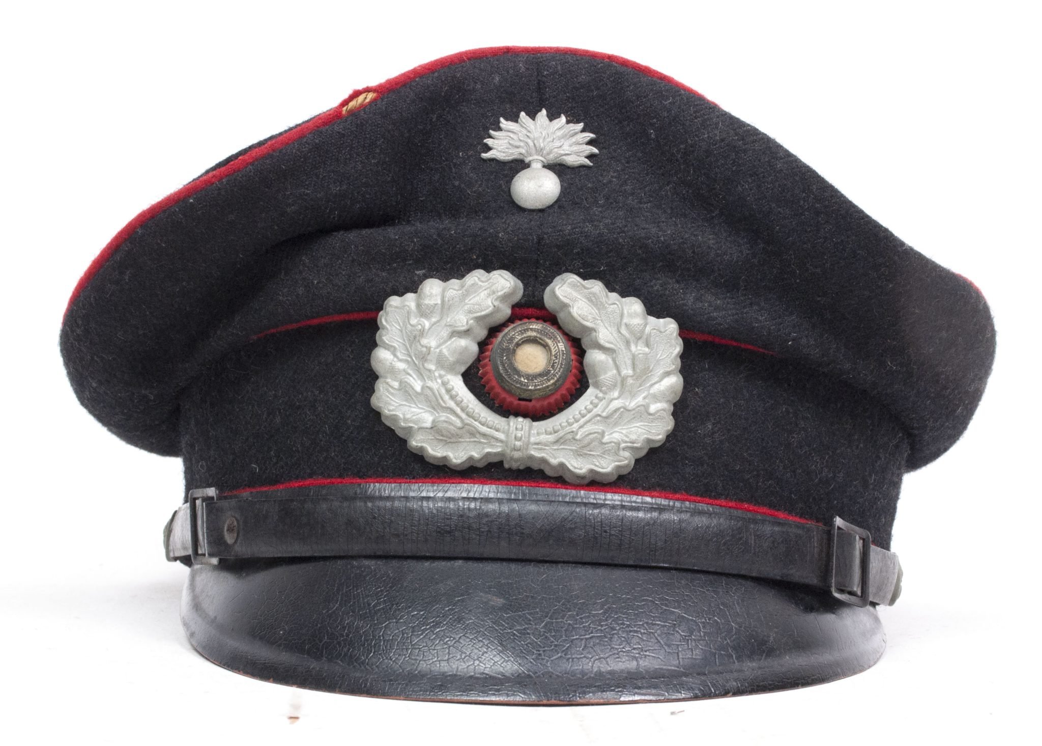 WWII Dutch 'Staatsbrandweerpolitie' / State Fire Police Department 'Holland' visor cap – Extremely rare — image 4