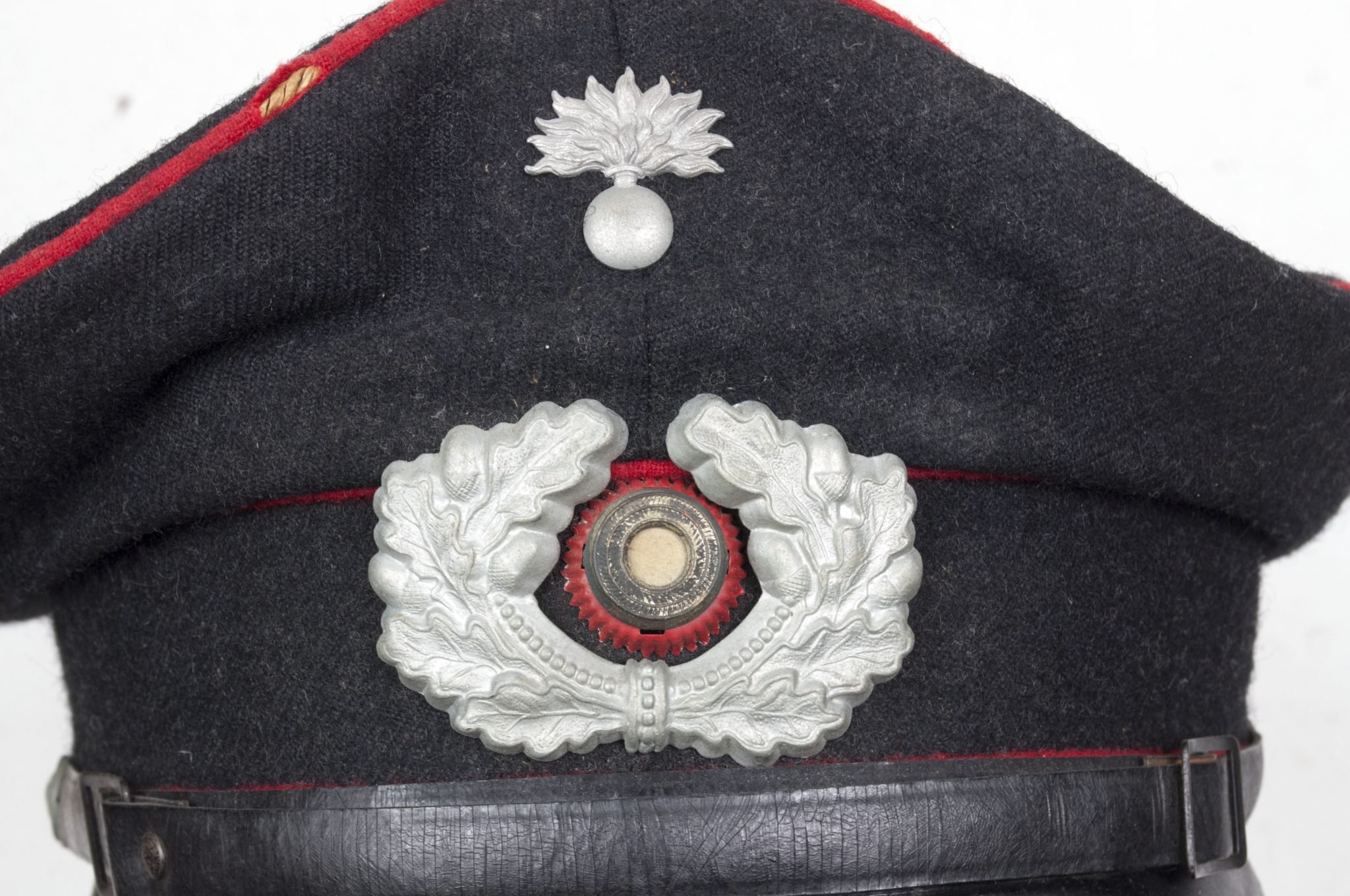 WWII Dutch 'Staatsbrandweerpolitie' / State Fire Police Department 'Holland' visor cap – Extremely rare — image 41