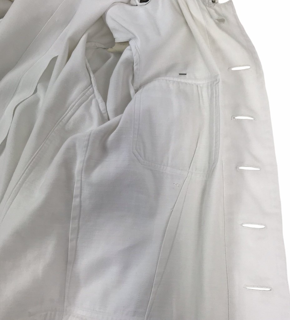 Kriegsmarine (KM) white summer tunic with trousers [Named — image 18