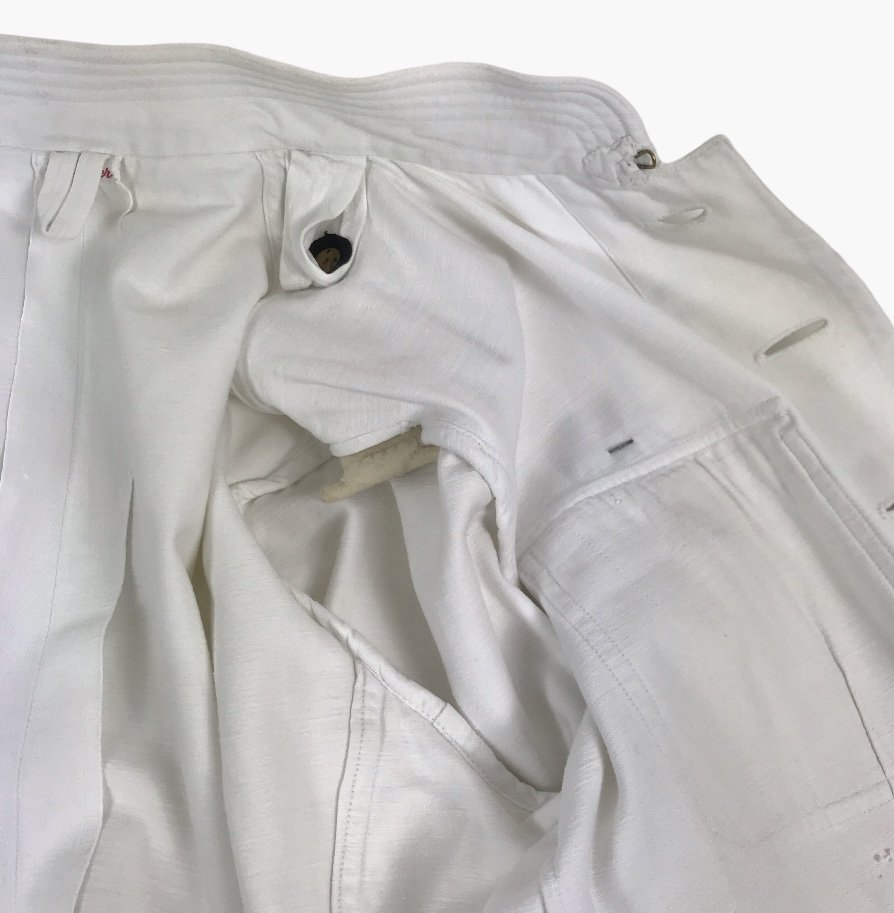 Kriegsmarine (KM) white summer tunic with trousers [Named — image 19