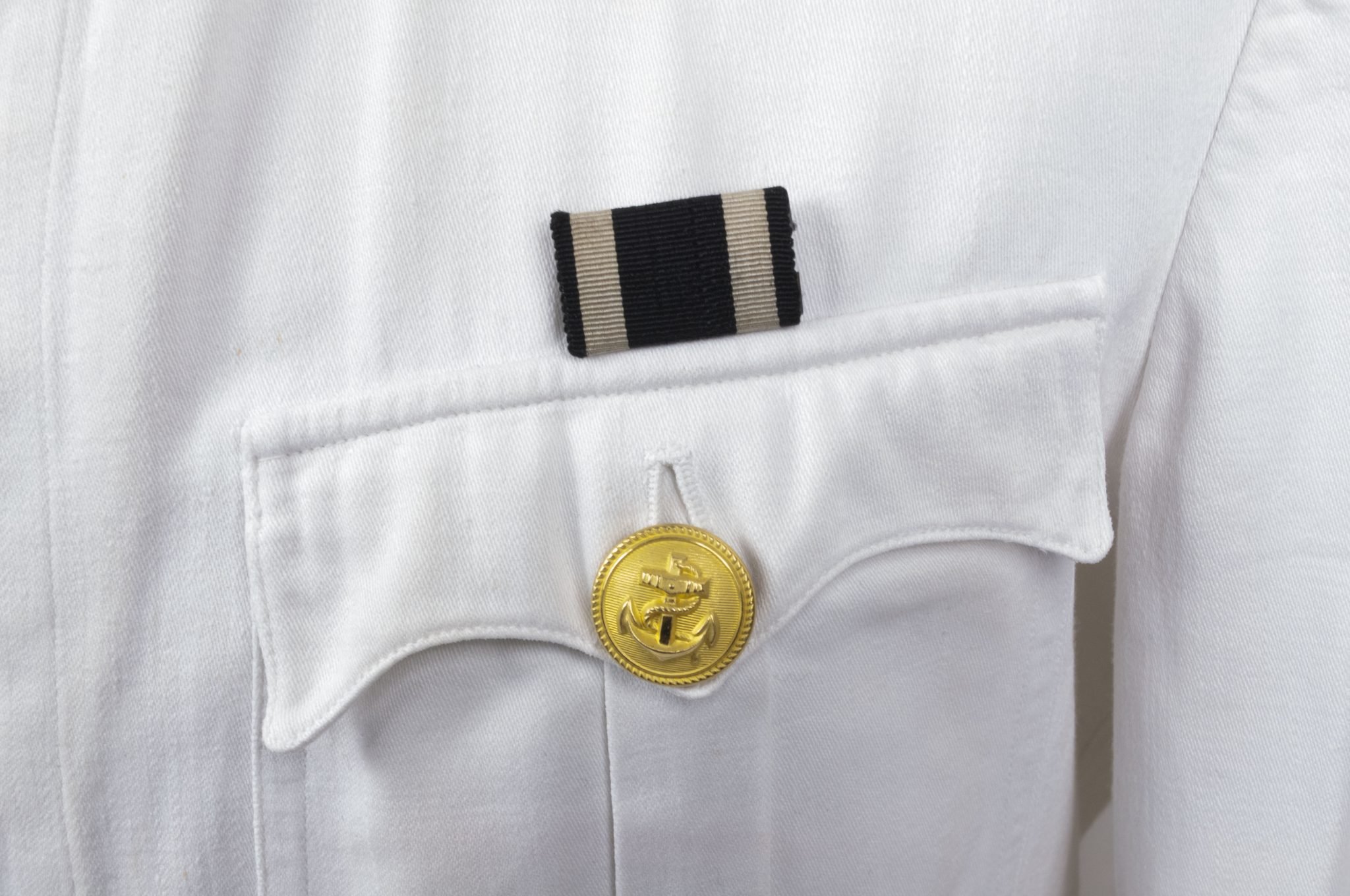 Kriegsmarine (KM) white summer tunic with trousers [Named — image 27