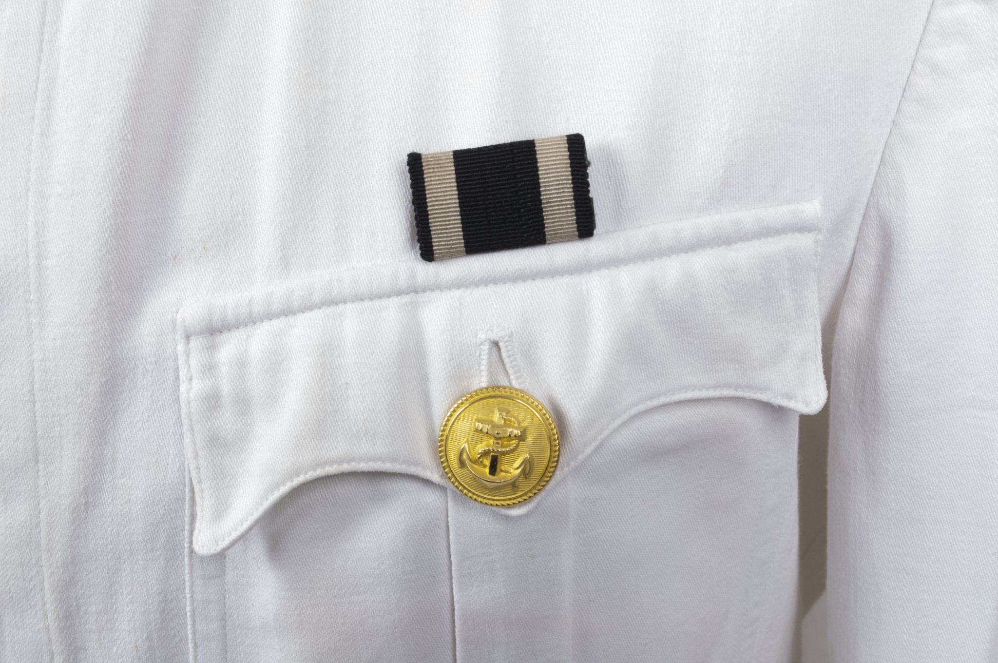 Kriegsmarine (KM) white summer tunic with trousers [Named — image 28