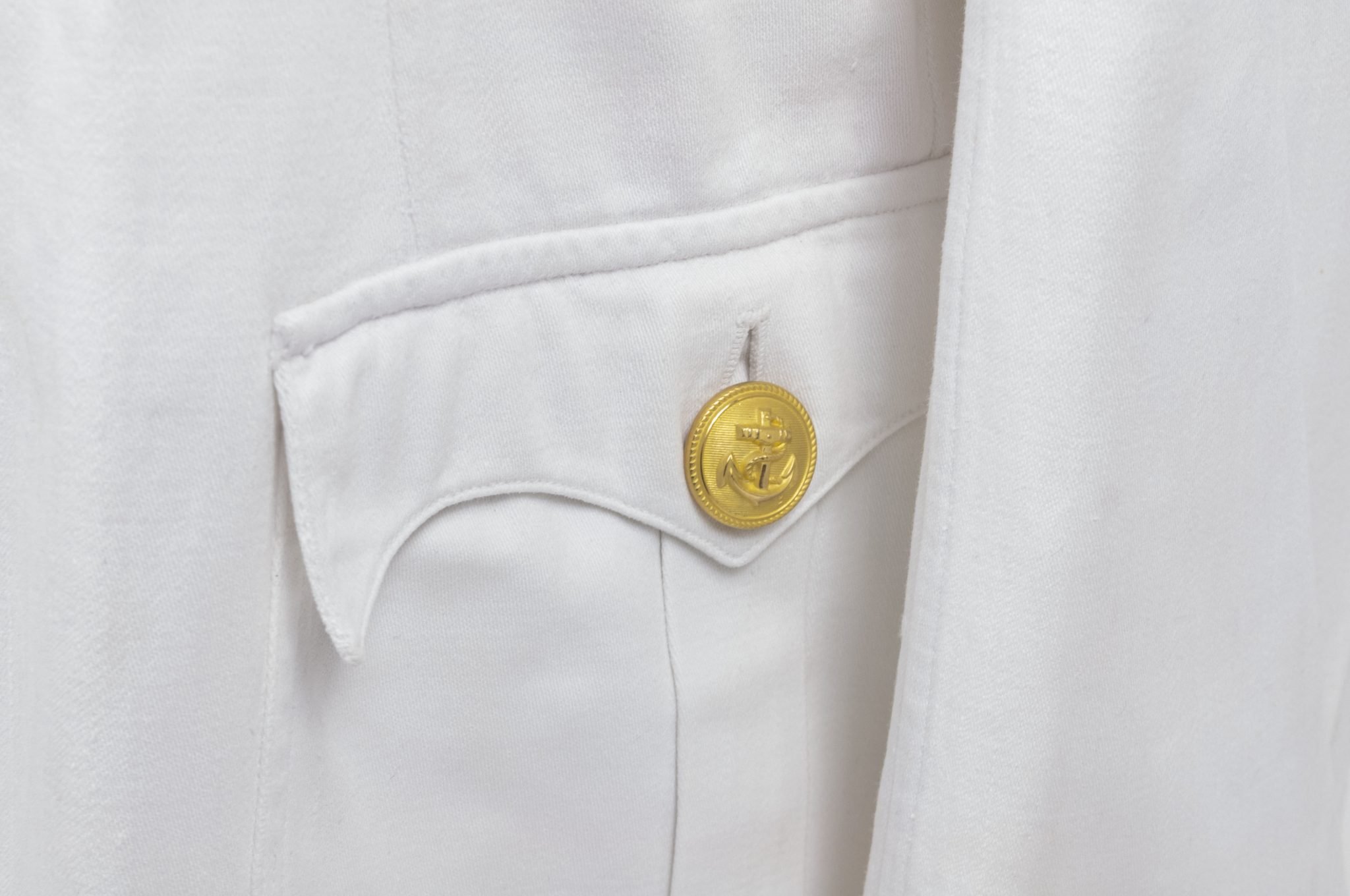 Kriegsmarine (KM) white summer tunic with trousers [Named — image 31