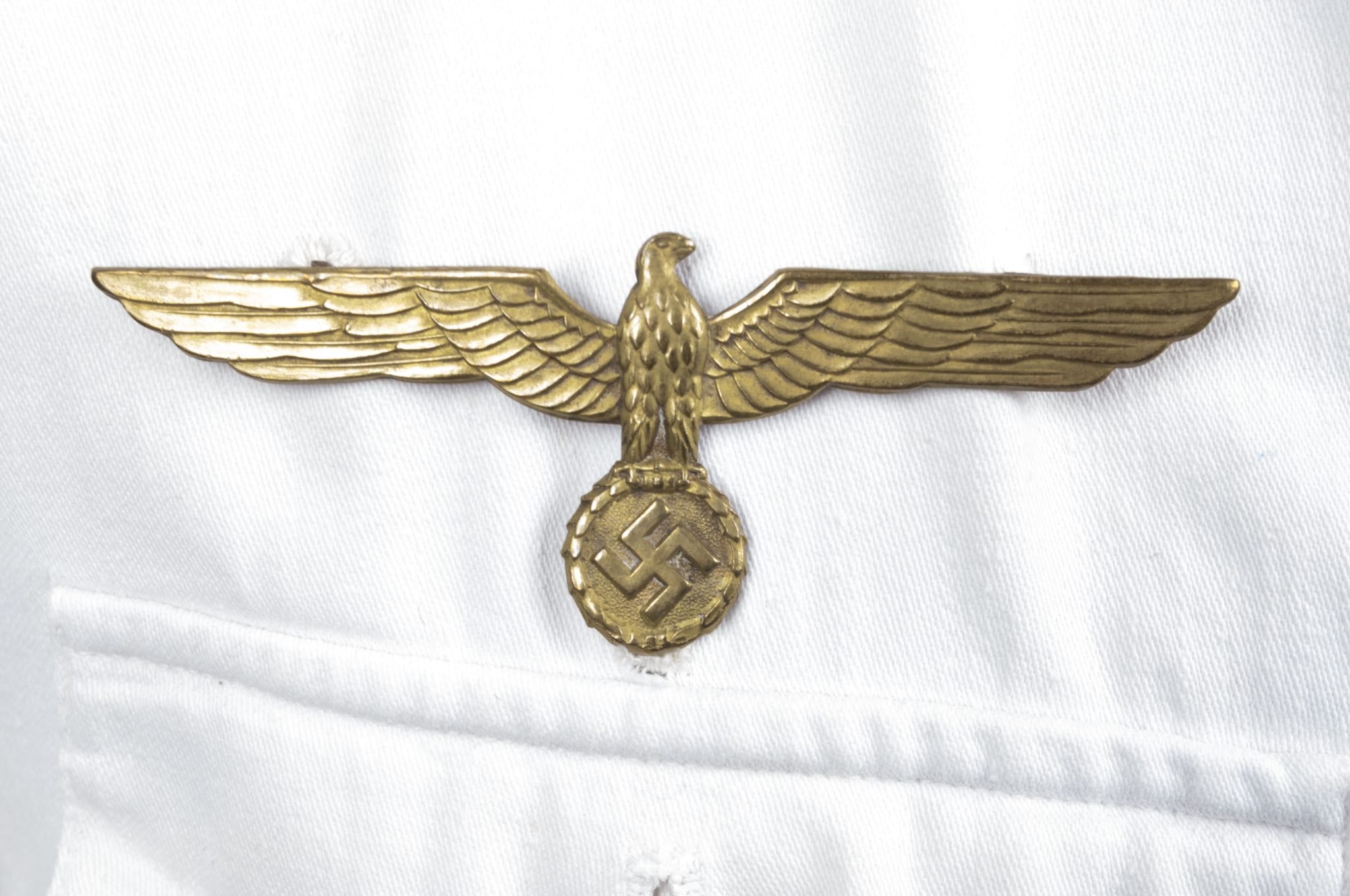 Kriegsmarine (KM) white summer tunic with trousers [Named — image 33