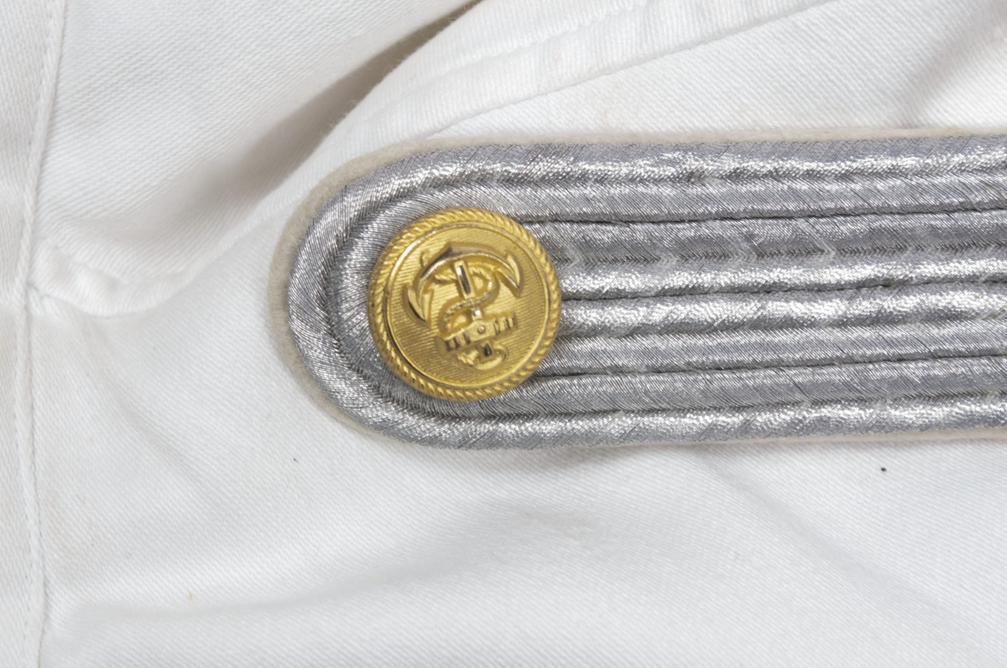 Kriegsmarine (KM) white summer tunic with trousers [Named — image 36