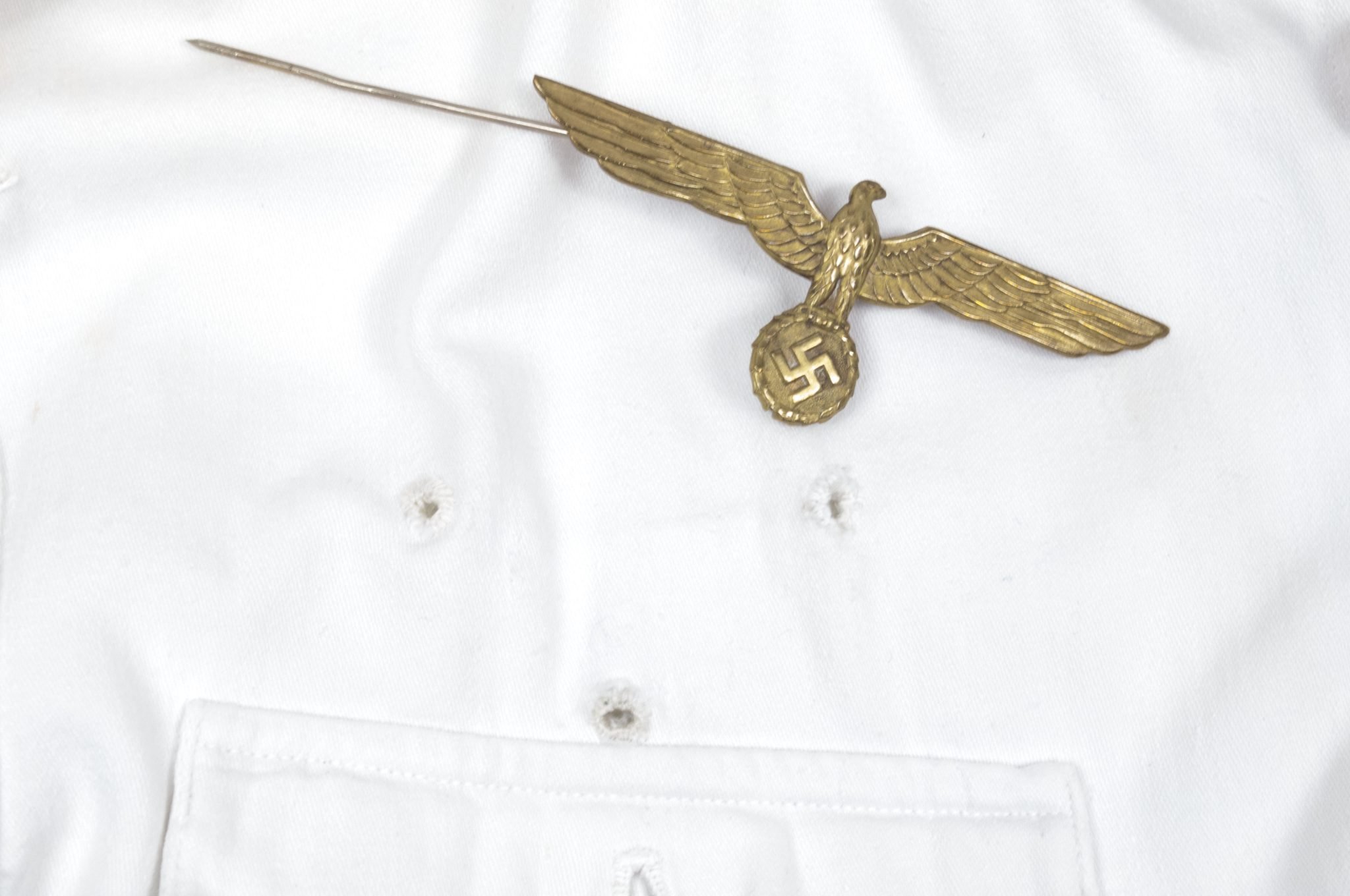 Kriegsmarine (KM) white summer tunic with trousers [Named — image 41