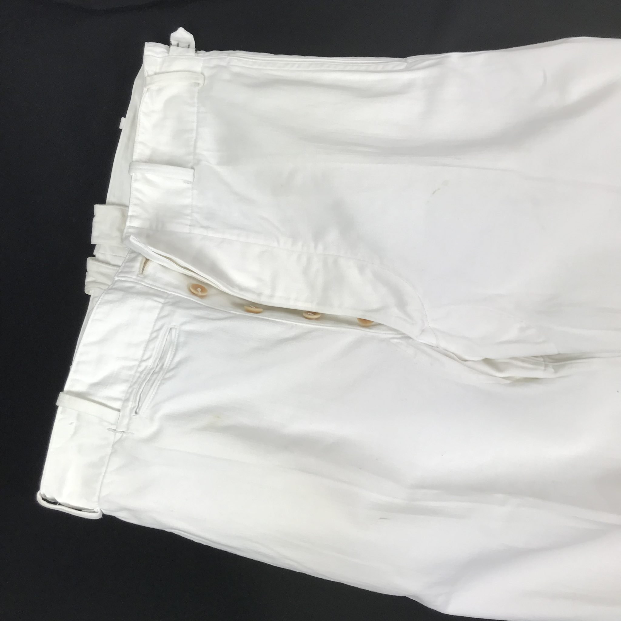 Kriegsmarine (KM) white summer tunic with trousers [Named — image 63