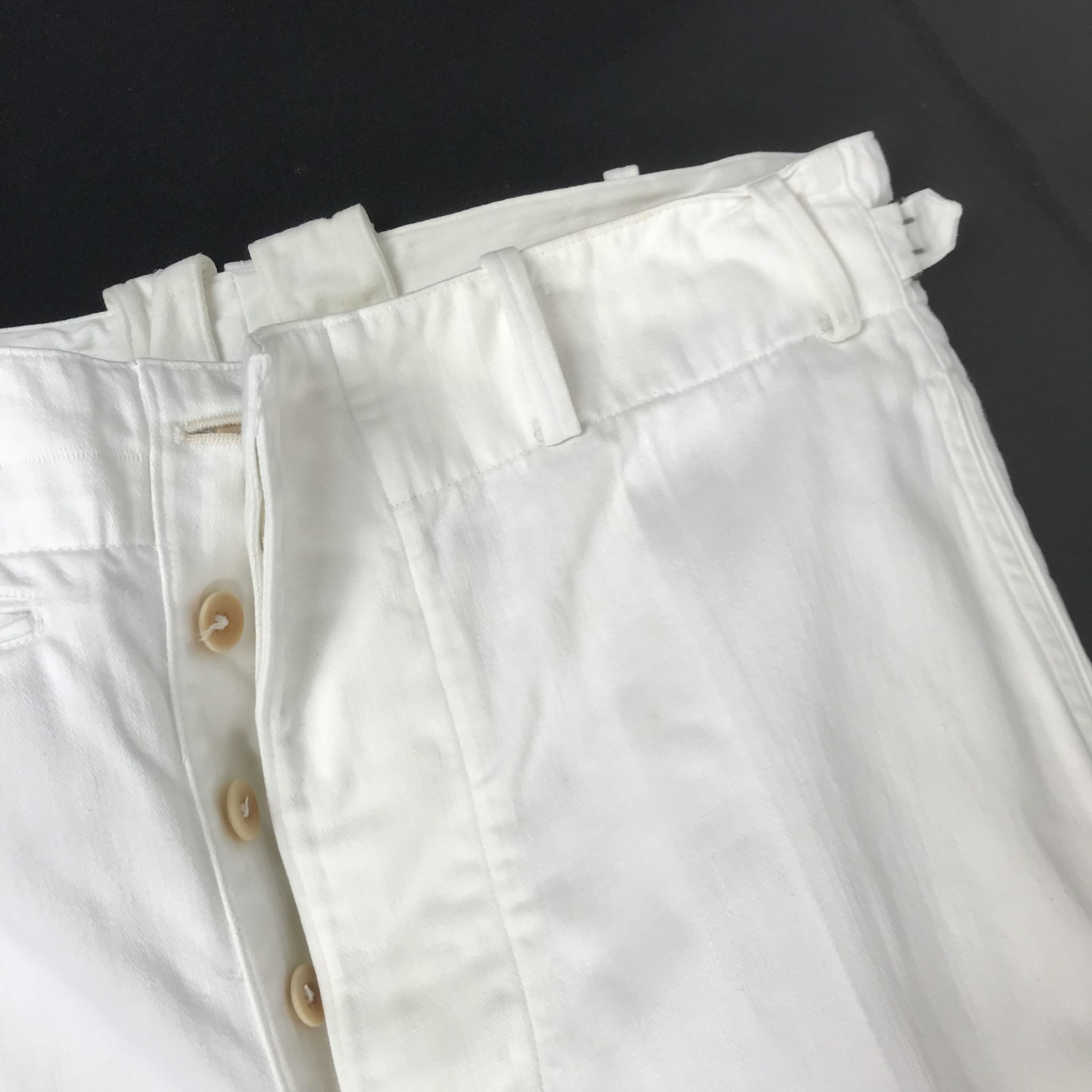 Kriegsmarine (KM) white summer tunic with trousers [Named — image 65