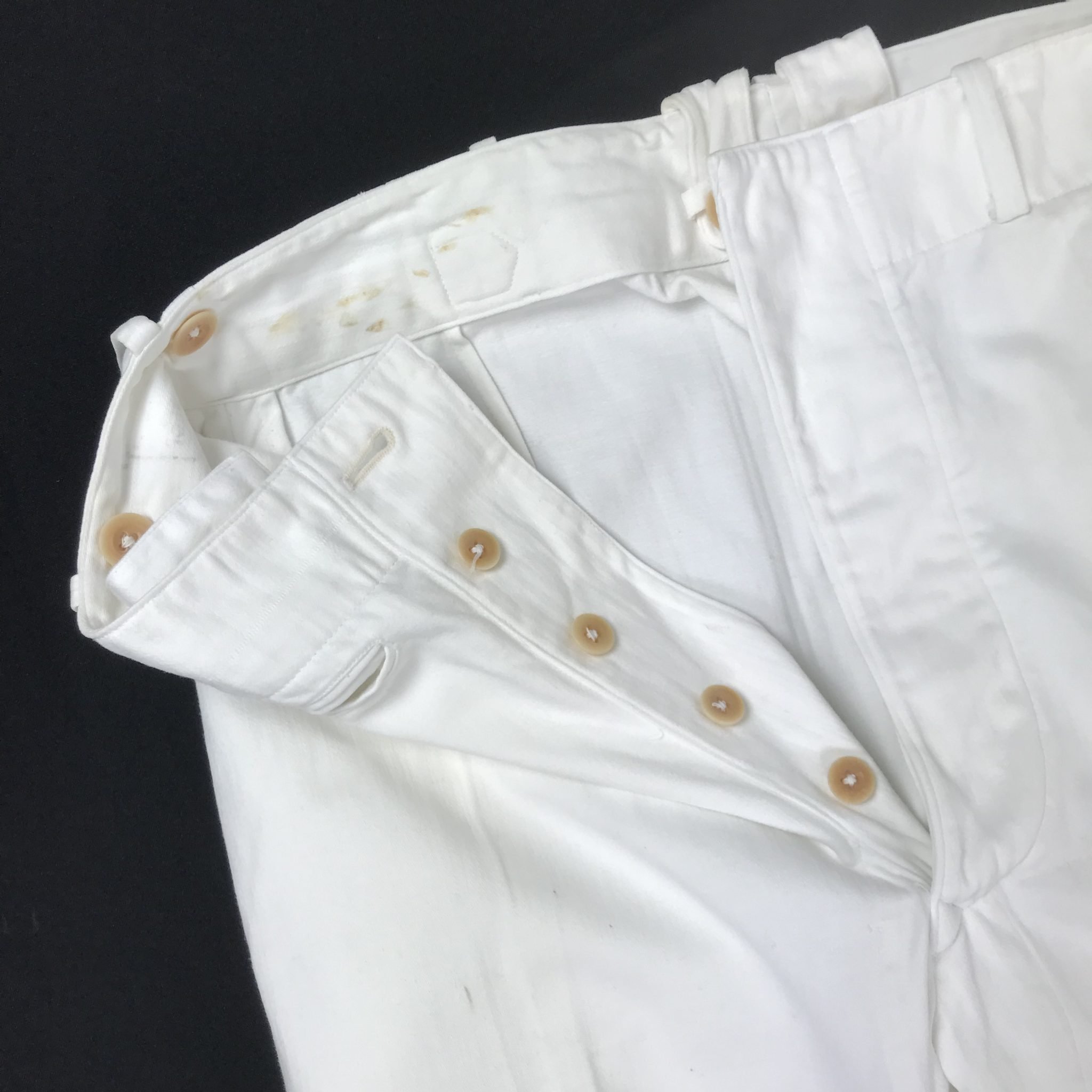 Kriegsmarine (KM) white summer tunic with trousers [Named — image 66