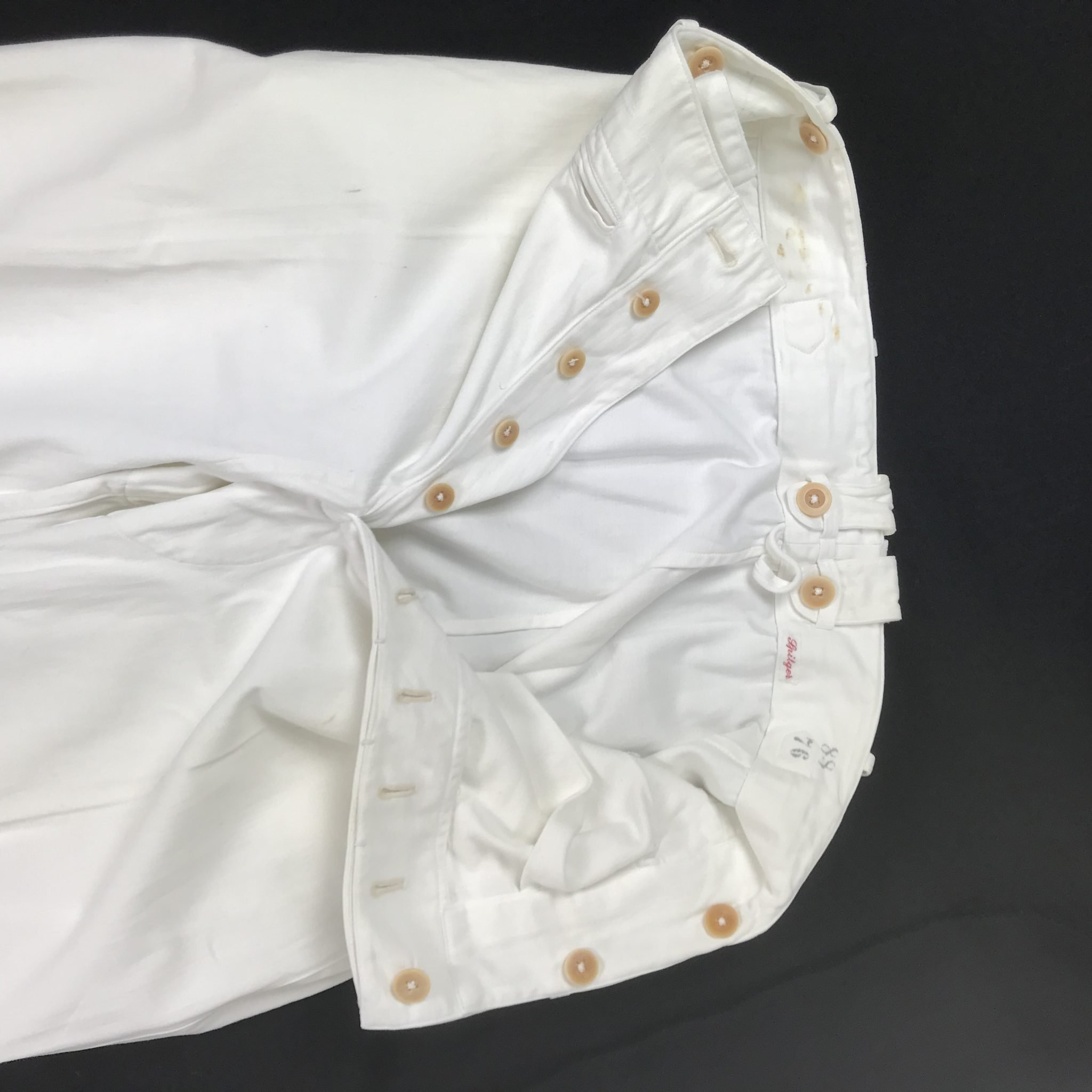 Kriegsmarine (KM) white summer tunic with trousers [Named — image 67