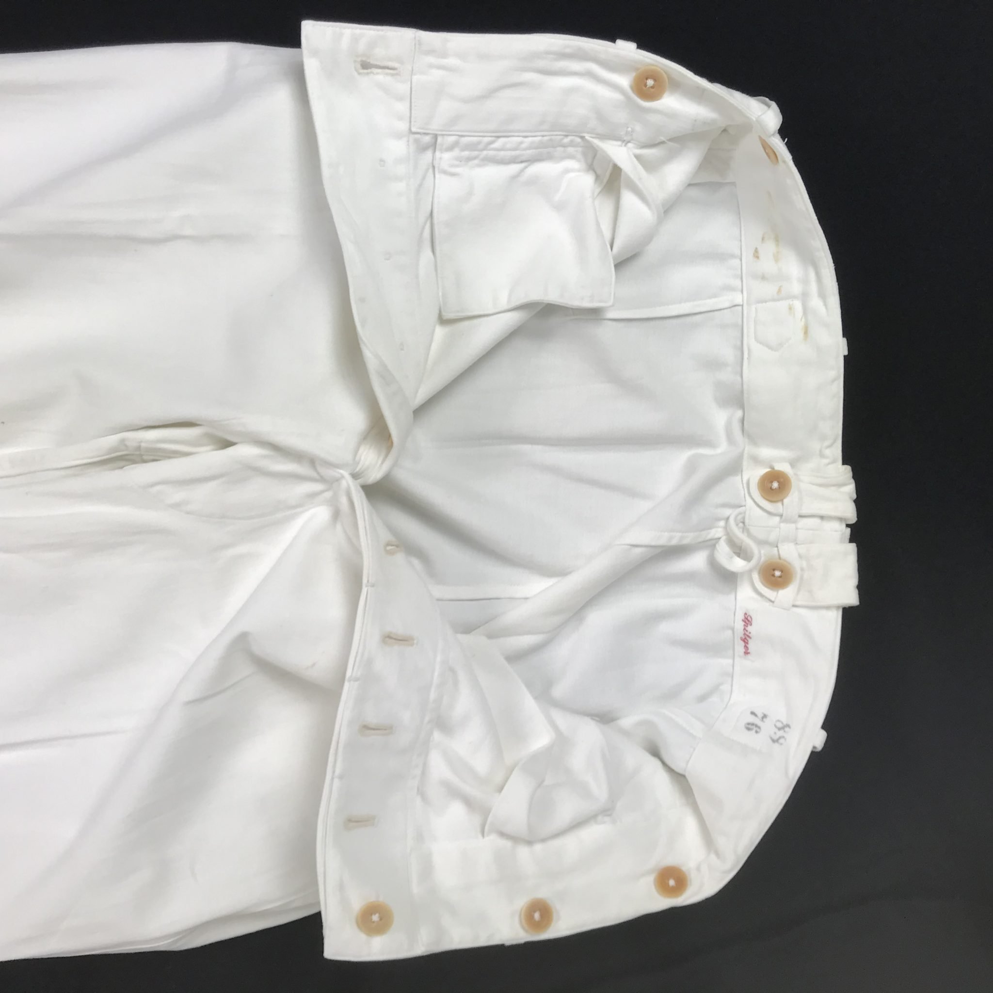 Kriegsmarine (KM) white summer tunic with trousers [Named — image 68