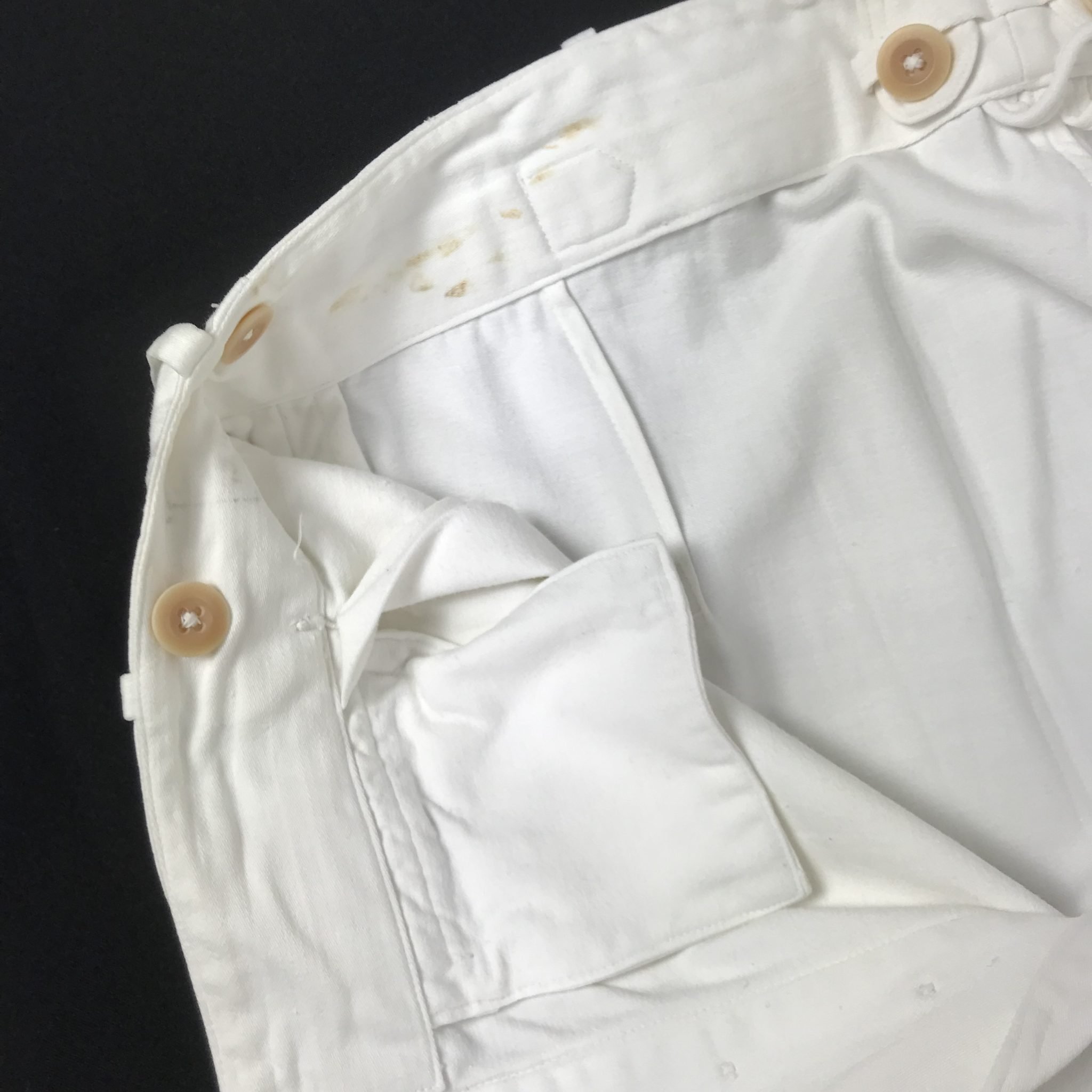 Kriegsmarine (KM) white summer tunic with trousers [Named — image 71