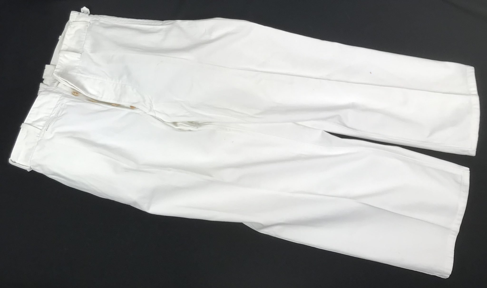 Kriegsmarine (KM) white summer tunic with trousers [Named — image 80