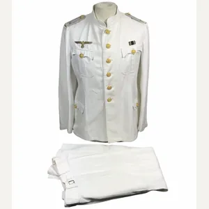 Kriegsmarine (KM) white summer tunic with trousers [Named