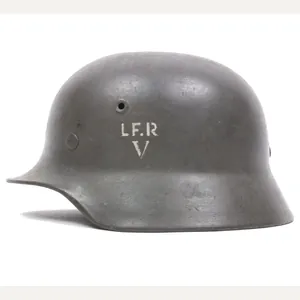 Danish WW2 reissued M42 'Lokal Forsvars Region V' helmet (Q62 …