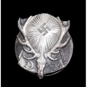 Reichsbund Deutsche Jägerschaft mitgliedsabzeichen (buttonhole variation) – rare