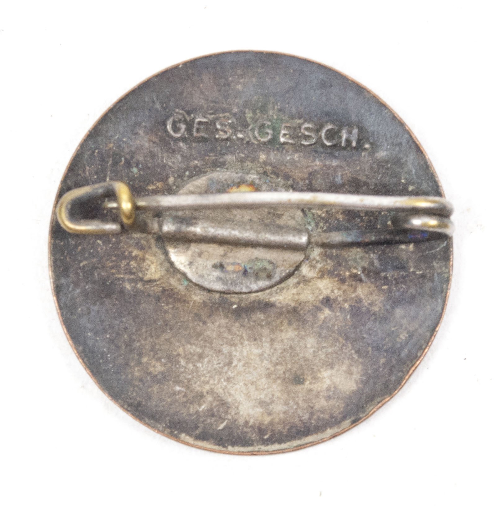 Early NSDAP memberbadge (Ges Gesch) — image 2