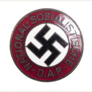 Early NSDAP memberbadge (Ges Gesch)