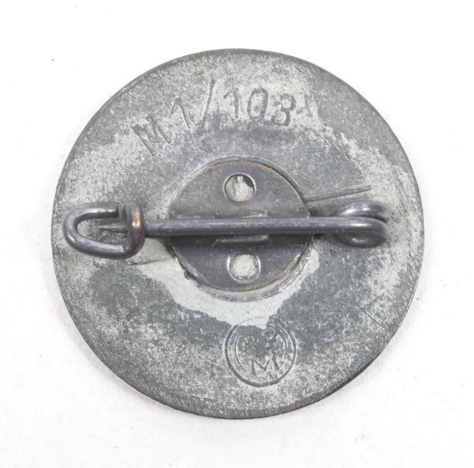 NSDAP memberbadge (RZM M1/103 Carl Poellath) — image 2