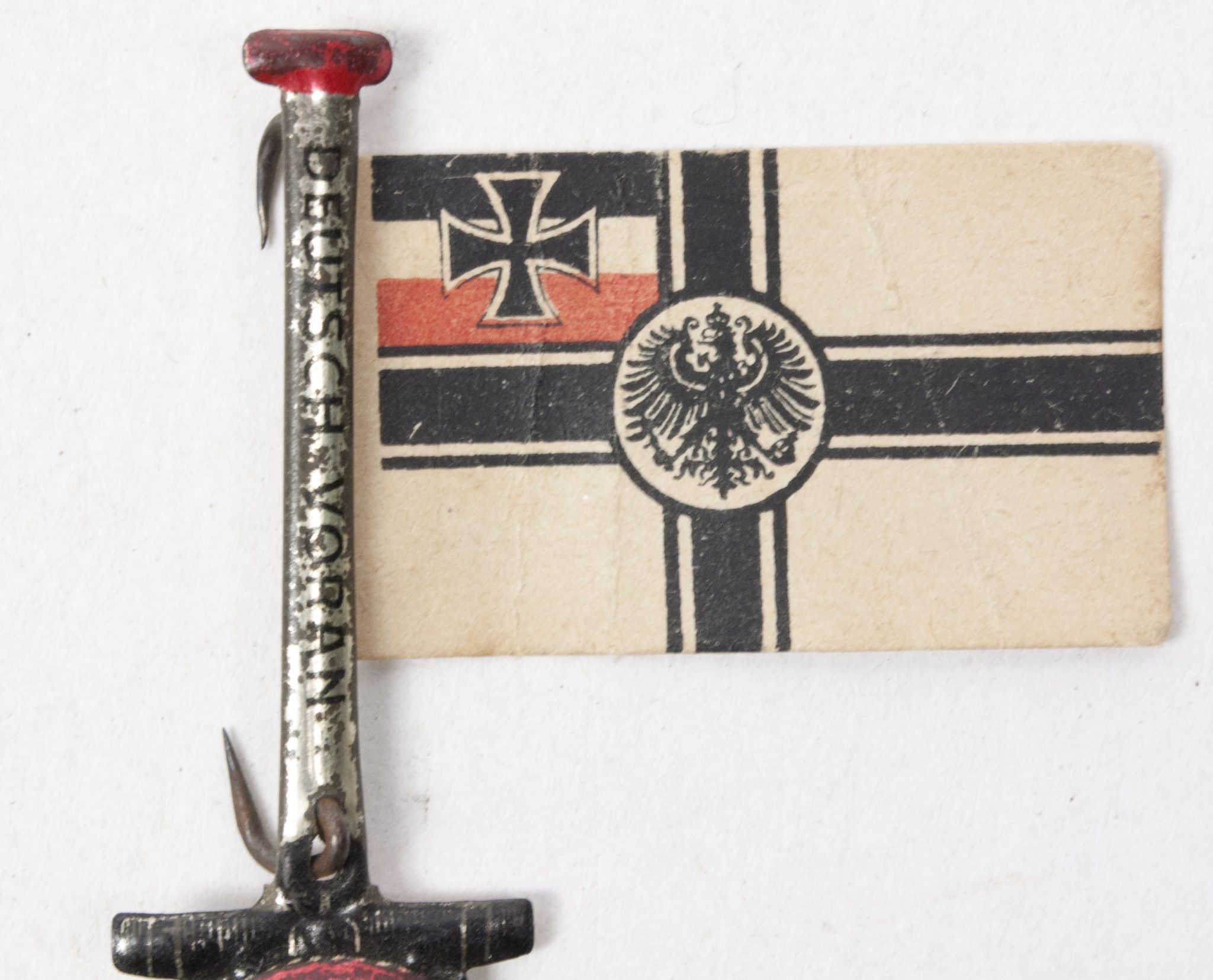 Deutscher Flottenverein (DFV) 'Deutsch Voran' badge — image 4