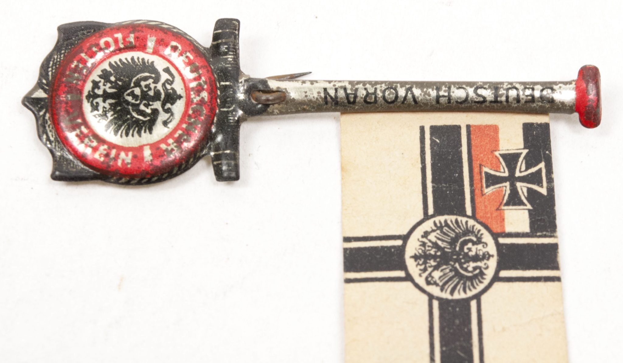 Deutscher Flottenverein (DFV) 'Deutsch Voran' badge — image 6