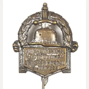 Kriegerdenkmal Enthüllung Unterammergau 3. Juni 1928