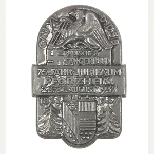 Badischer Sängerbund 75 Jähr Jubiläum Pforzheim 28.-30. Augustus 1937 – …