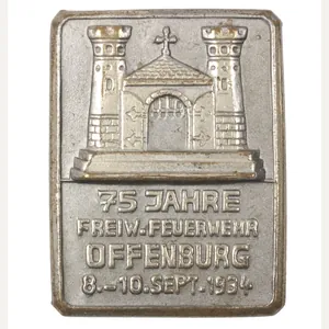 75 Jahre Freiw.Feuerwehr Offenburg 8.-10.Sept. 1934