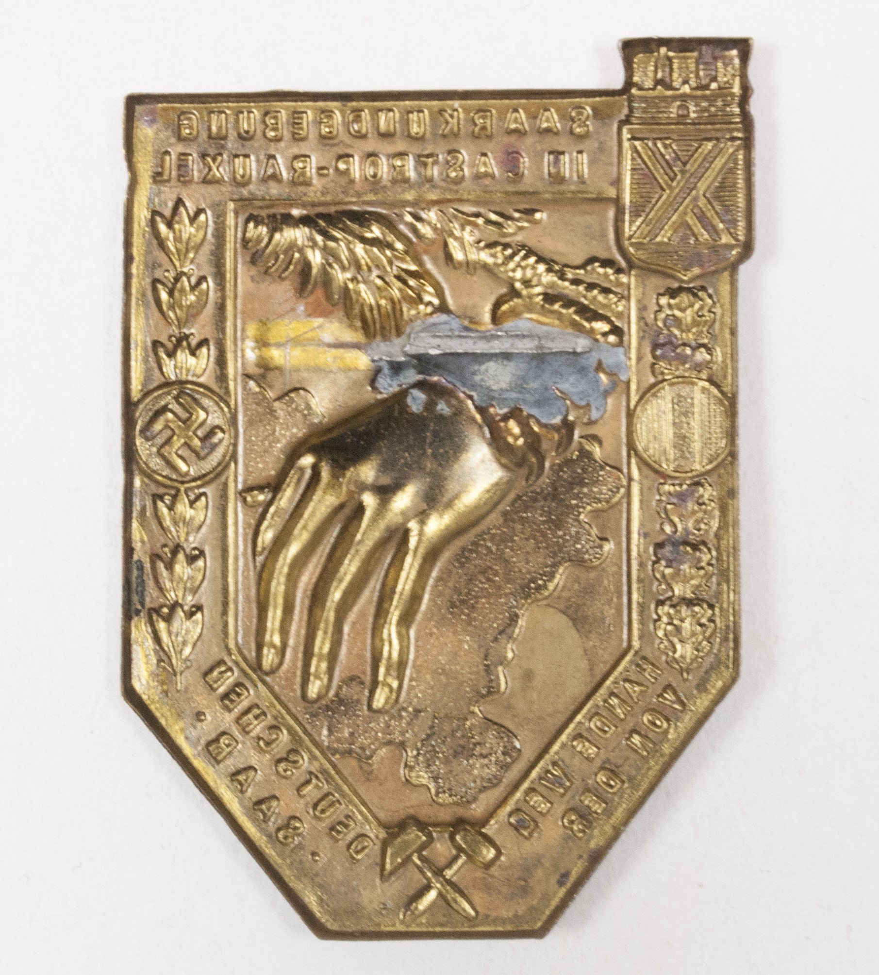 Saarkundgebung in Castrop-Bauxel – Hände weg von der deutschen Saar – rare — image 2