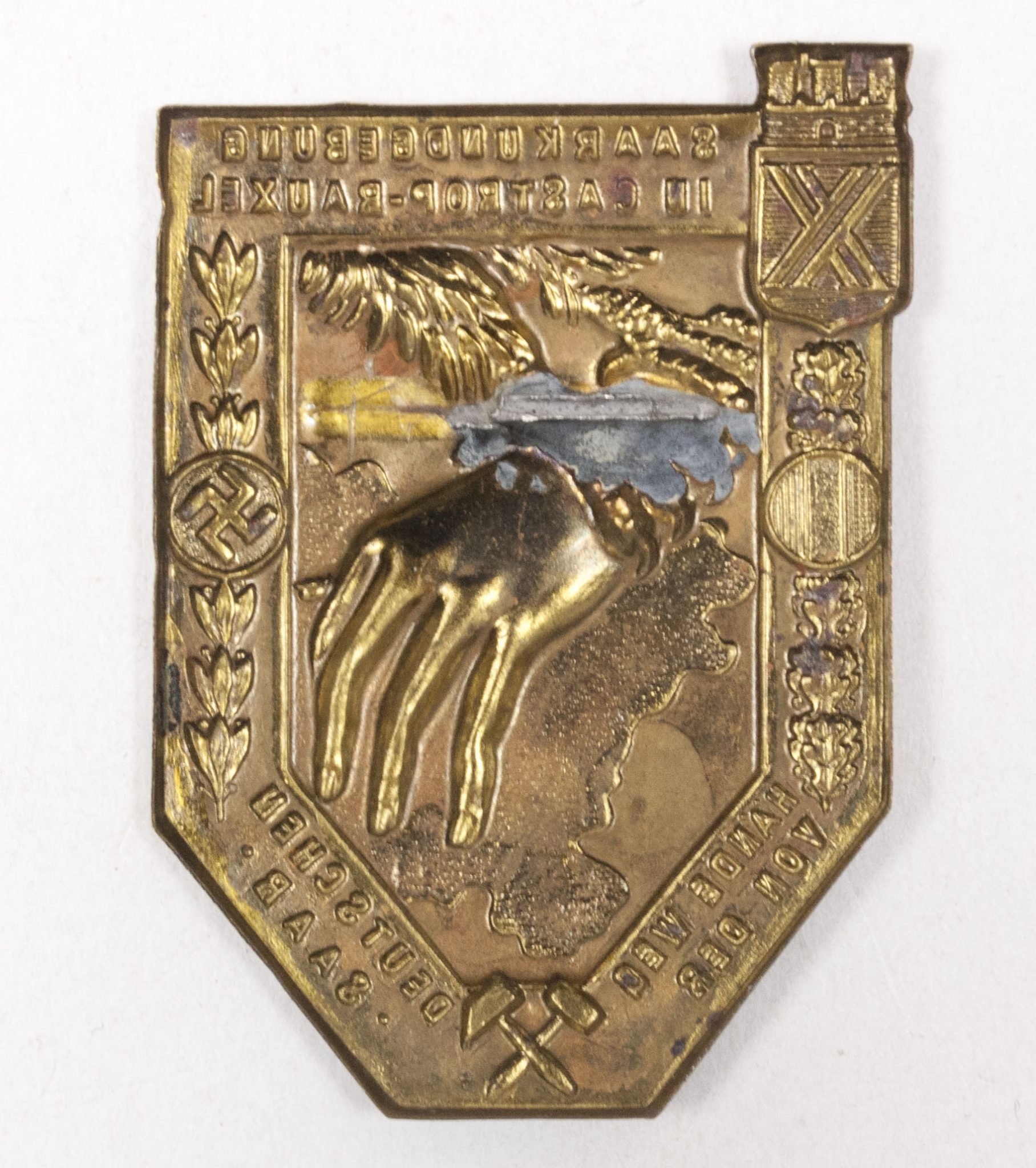 Saarkundgebung in Castrop-Bauxel – Hände weg von der deutschen Saar – rare — image 4